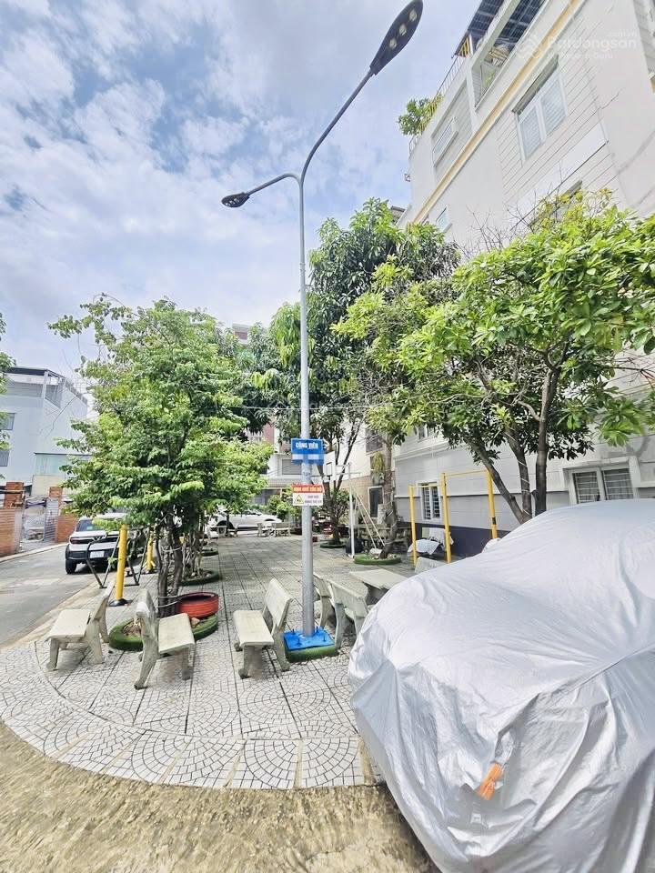 9,4 tỷ  nhà 5 tầng 4x13m  view công viên  hẻm thông xe hơi tránh  lê đức thọ phường 6 gò vấp