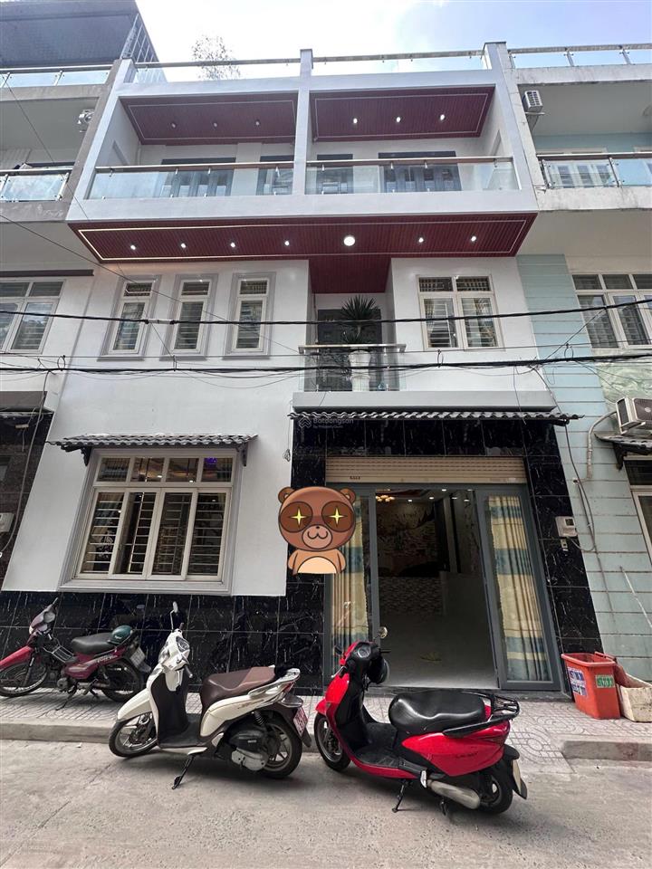 Bán nhà 4 tầng ngay chợ bình thành, giáp tân phú, ngang lớn 8m, hẻm xe hơi chỉ nhỉnh 5 tỷ