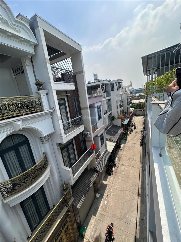Bán nhà 4 tầng ngay chợ bình thành, giáp tân phú, ngang lớn 8m, hẻm xe hơi chỉ nhỉnh 5 tỷ