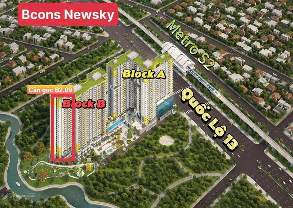 Nhận 2,5 chỉ vàng khi mua căn hộ đối diện tuyến metro số 2, mặt tiền quốc lộ 13, cực hời ở thuận an