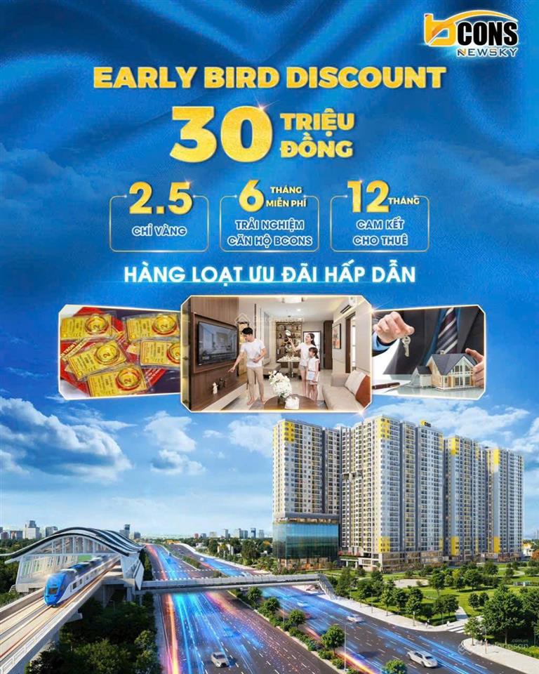 Tặng 2.5 chỉ vàng  view xịn  giá tốt  căn hộ 3 ngủ, 3/2 wc