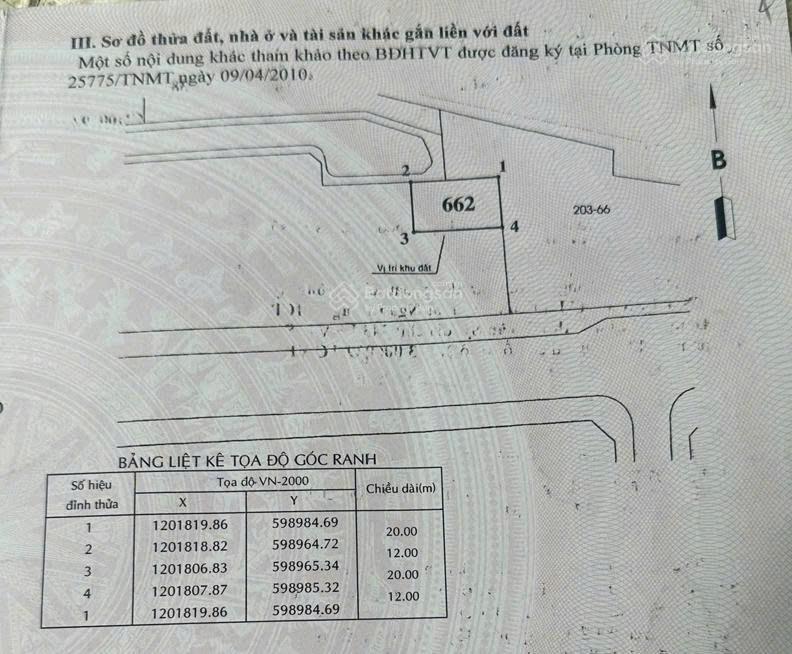 Bán đất biệt thự 240m sổ riêng kdc phú nhuận, phường thới an, tp.hcm mặt tiền 20m