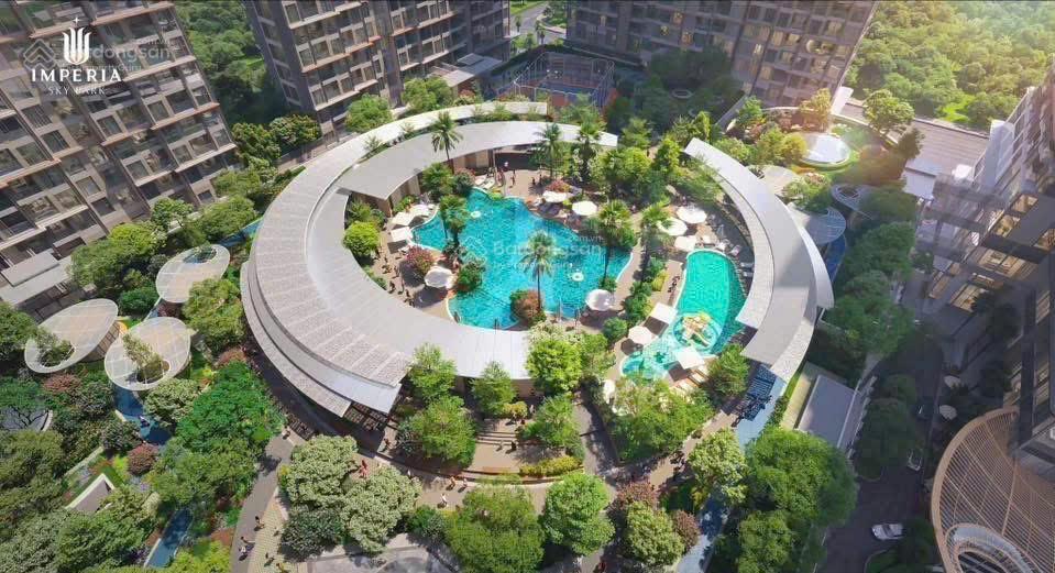 Vốn nhỉnh 1.1 tỷ nhận ngay căn 2pn imperia sky park  mặt đường đại lộ thăng long  cạnh smart city