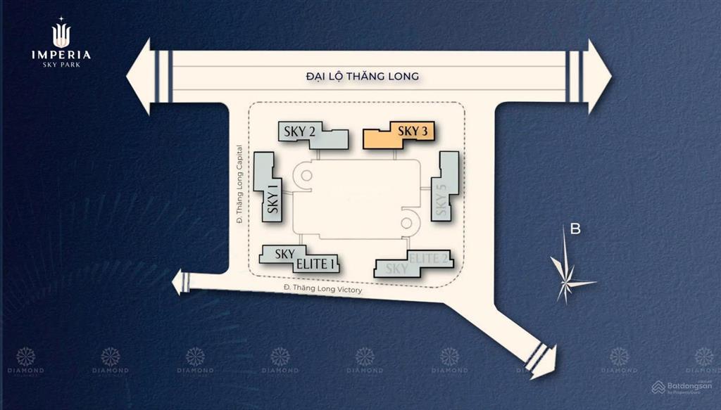 [sắp ra mắt tòa sky3] tranh suất căn studio & 1pn+ imperia sky park | booking 100tr (hoàn 100%)