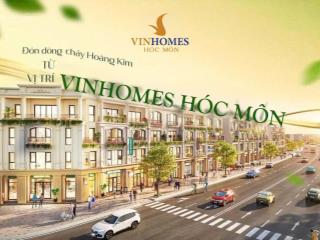 Mở bán giai đoạn 1 nhà phố, biệt thự vinhomes hóc môn, vị trí siêu đẹp view hồ giá từ 7 tỷ