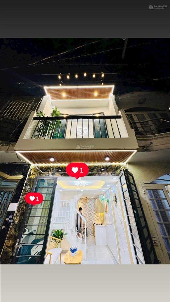 Nhà chính chủ giá chỉ 2tỷ550 ngay đường phan huy ích p12 q.gò vấp diện tích 55m2sổ hồng riêng