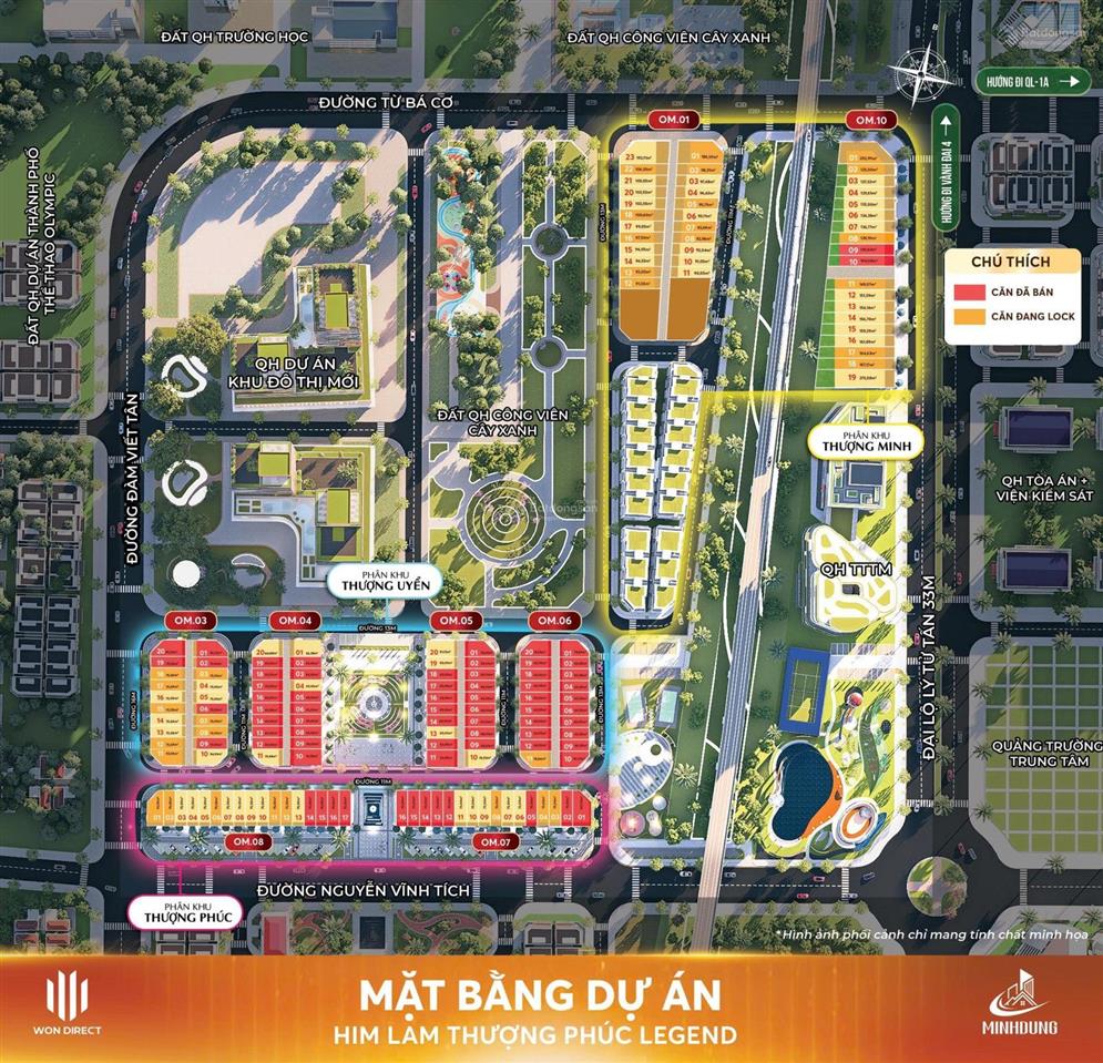 Một căn duy nhất view quảng trường 46m, dt 65m², him lam thượng phúc legend,  0903 736 *** mr nam