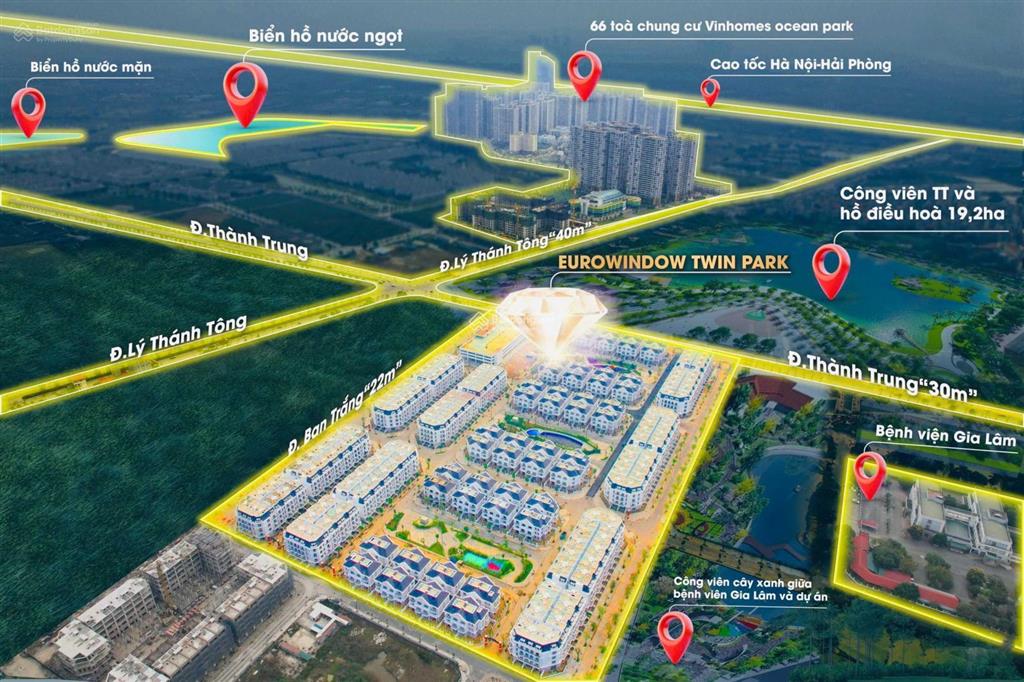Giỏ hàng căn biệt thự eurowindow twinpark giá tốt nhất, chiết khấu tốt nhất, ưu đãi nhất