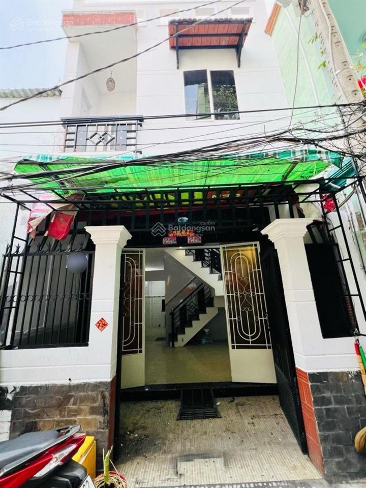 Nhà hẻm thông bông sao, phạm thế hiển, gần cầu hiệp ân, q8, dt. 33m2