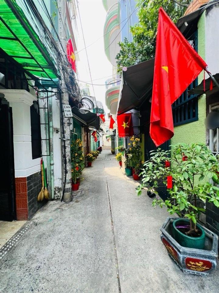 Nhà hẻm thông bông sao, phạm thế hiển, gần cầu hiệp ân, q8, dt. 33m2