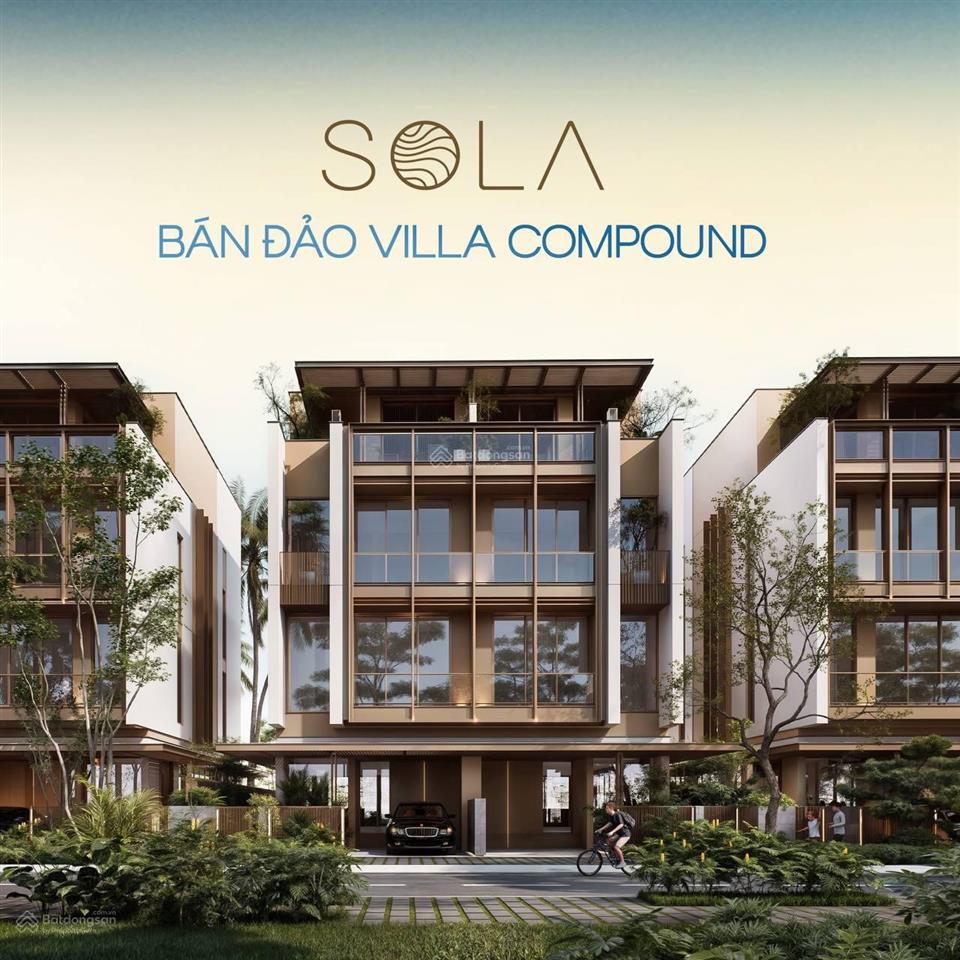 Biệt thự bán đảo đẳng cấp tại the global city, 1 trệt 3 lầu 1 sân thượng, 3 mặt giáp sông