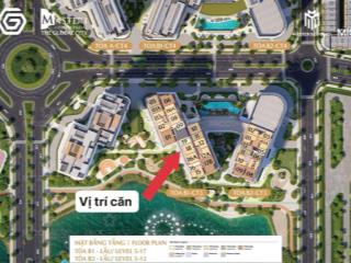 Siêu phẩm 2pn view kênh đào nhạc nước nexus cosmo central, 81m2 giá chỉ 10 tỷ 8 bao gồm vat&kpbt