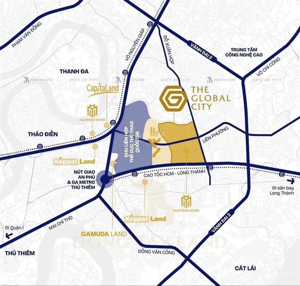 Siêu phẩm giá cực tốt tại the global city, 77m² 2pn 2wc view nội khu hồ bơi, giá cực tốt chỉ 9 tỷ