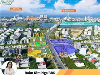Fours tower  căn hộ trung tâm nam đà nẵng, đón sóng đầu tư giai đoạn đầu