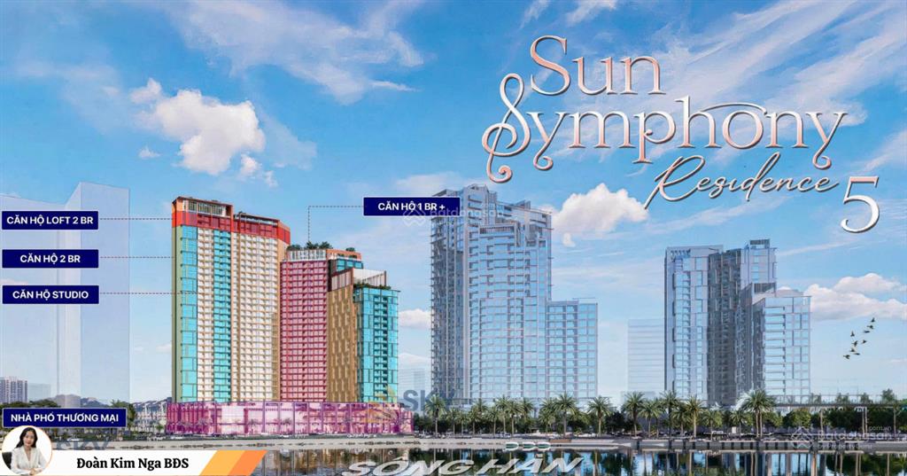 Symphony 5  căn hộ view sông hàn mở booking giai đoạn 2