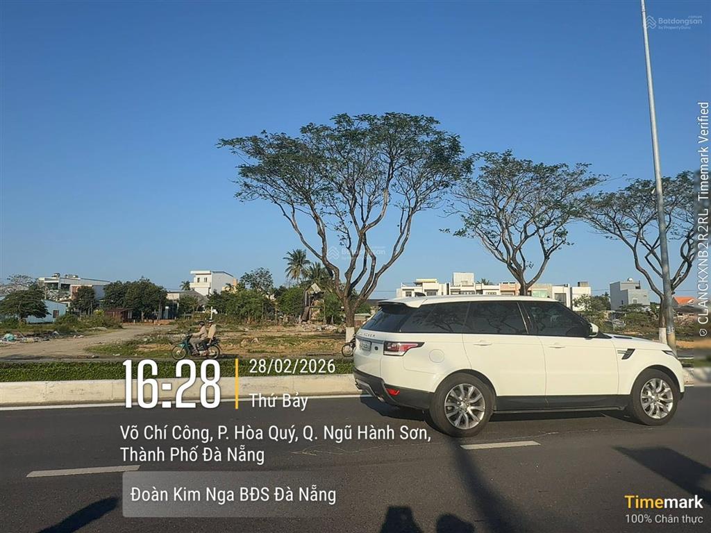Lô 100m² võ chí công hướng đông bắc