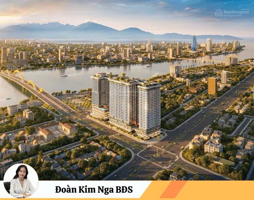The legend đà nẵng  căn hộ sở hữu lâu dài ngay đầu cầu rồng
