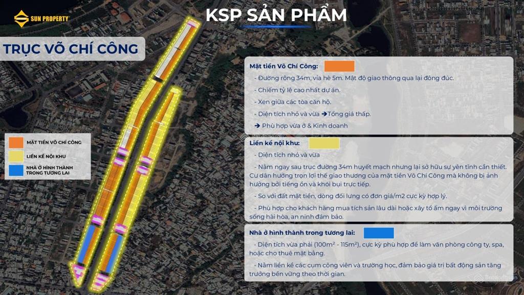 Lô đất 100m² võ chí công giá dưới 5 tỷ khu nam đà nẵng.