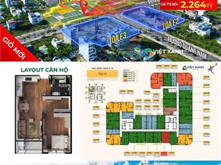 Fours tower đà nẵng  căn 1pn+ f5.12b.22 với mức giá từ 2,264 tỷ