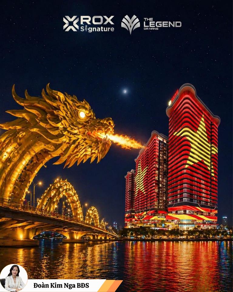 The legend đà nẵng  penthouse ven sông hàn hiếm giữa trung tâm thành phố