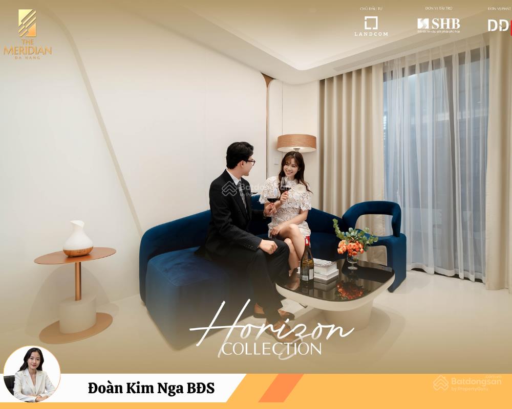 The meridian đà nẵng  căn 2br view pháo hoa
