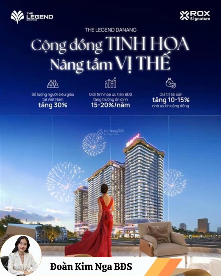 Penthouse the legend da nang, penthouse danh giá ngay vị trí biểu tượng của đà nẵng 260m2 sàn