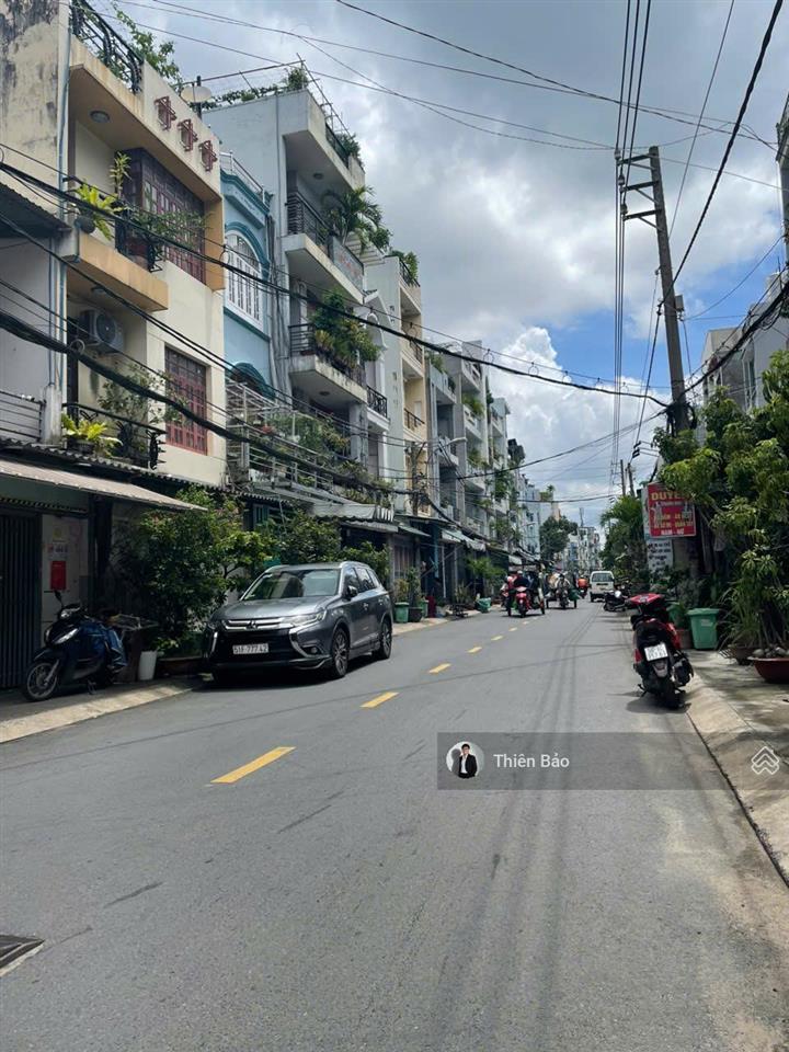 Bán nhà 525/quang trung (4x16m) 4 tầng lầu 4 phòng ngủ + đường nhựa 8m  xe hơi chạy song song