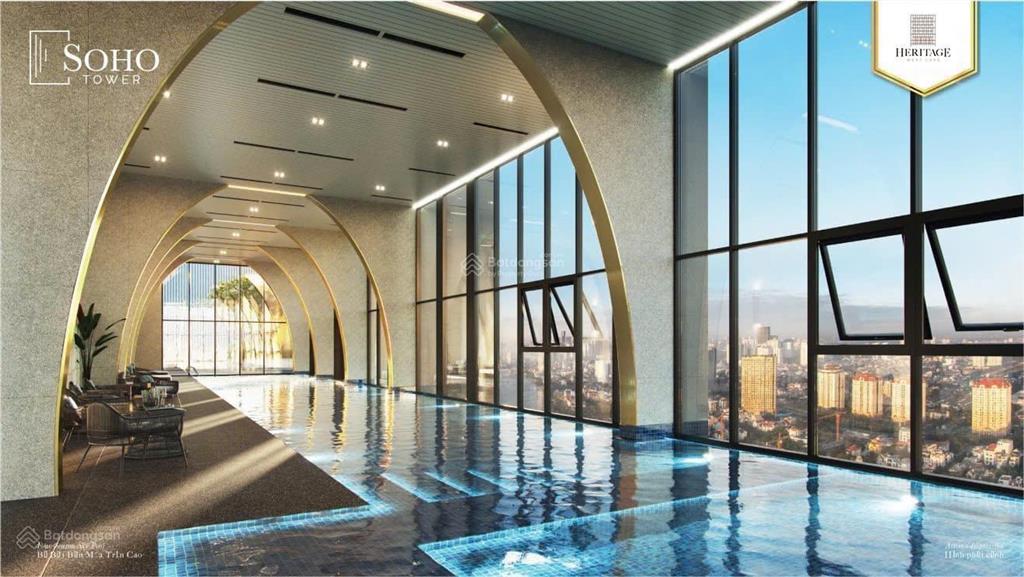 Soho heritage west lake  studio 51m2 giá 3.7tỷ  1pn 65m2 giá 4.6 tỷ, 2pn 83m2 giá 7tỷ, 2pn+1 88m2