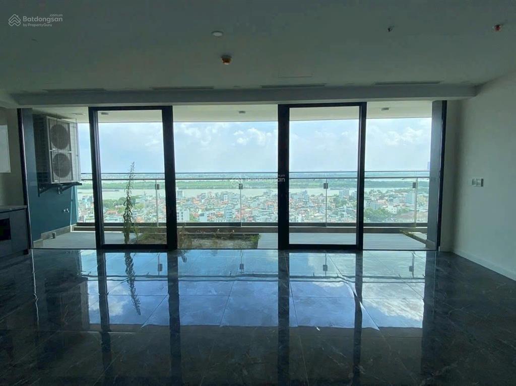 Sunshine golden river, căn góc số 01 dt 161m2 tk 3pn + 1 tầng cao view sông hồng, cầu nhật tân.
