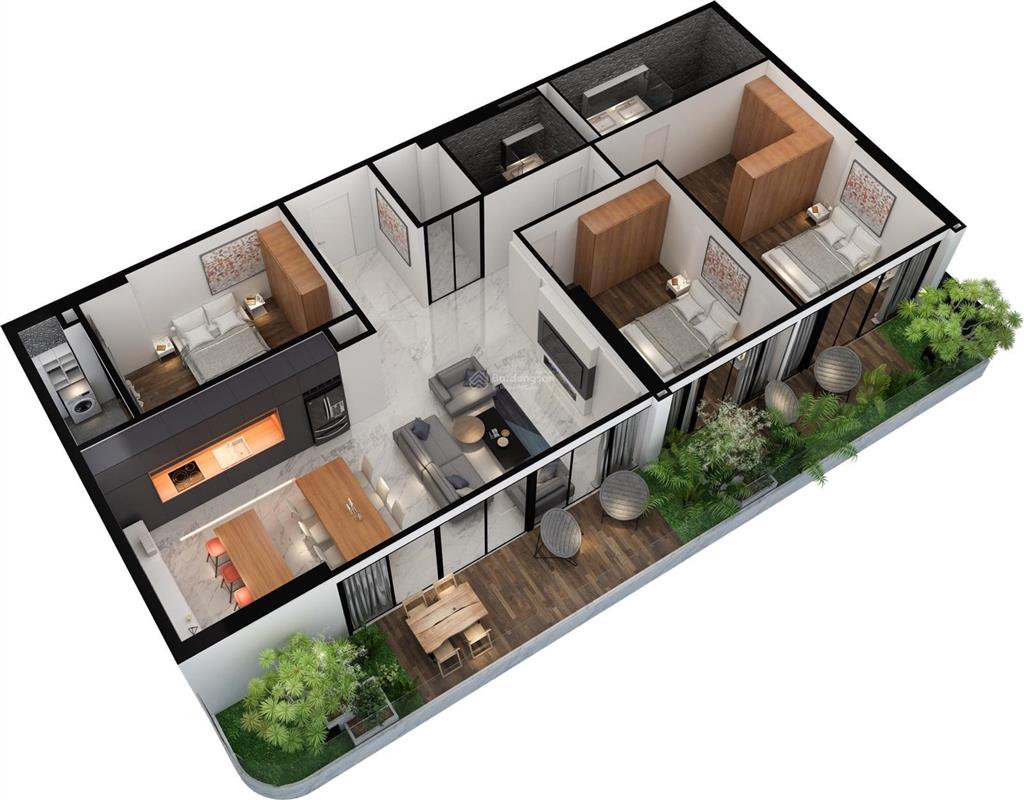 Sunshine golden river, căn góc số 01 dt 161m2 tk 3pn + 1 tầng cao view sông hồng, cầu nhật tân.