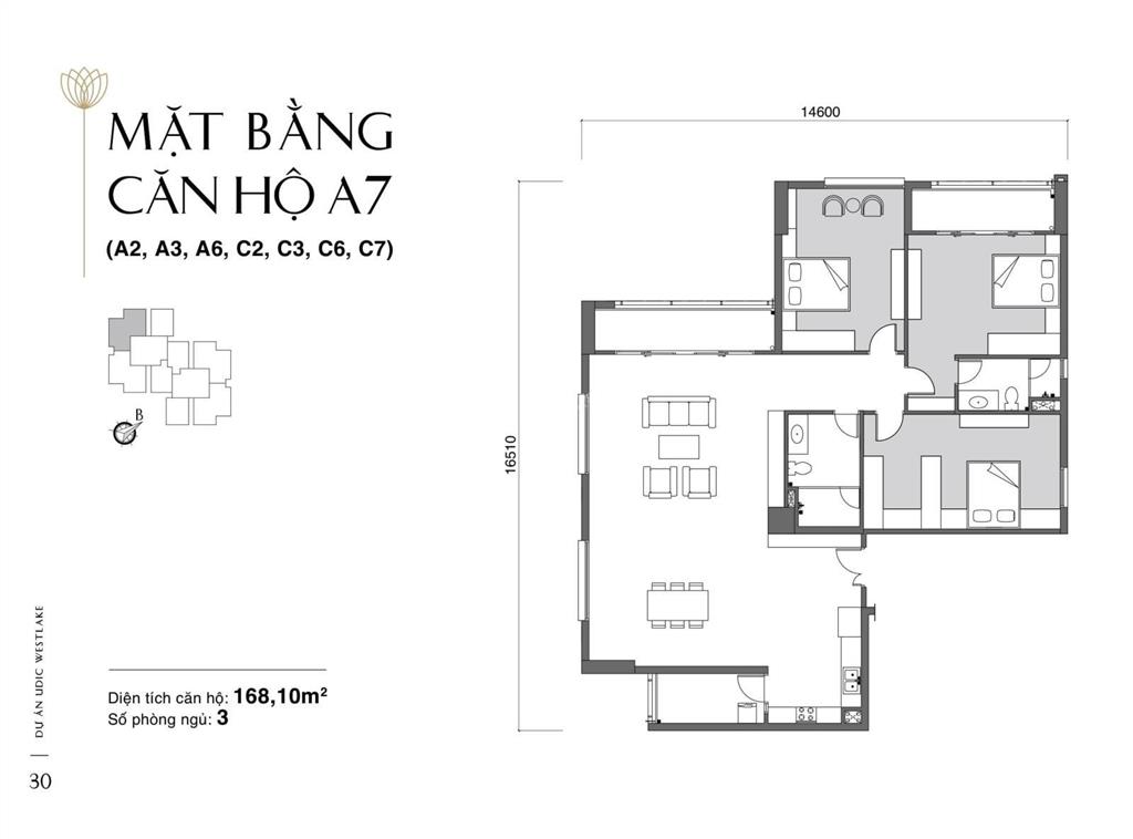 Bán cc 3pn dt 168m2 tại udic westlake, tòa c, tầng cao, view võ chí công, sẵn sổ giao dịch