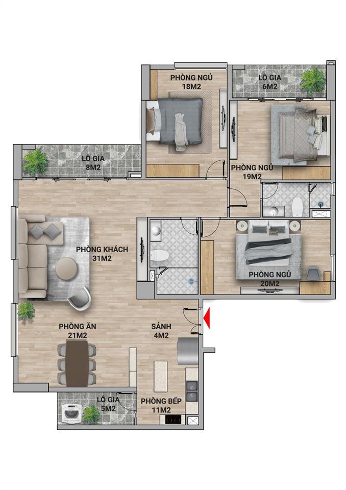 Bán cc 3pn dt 168m2 tại udic westlake, tòa c, tầng cao, view võ chí công, sẵn sổ giao dịch