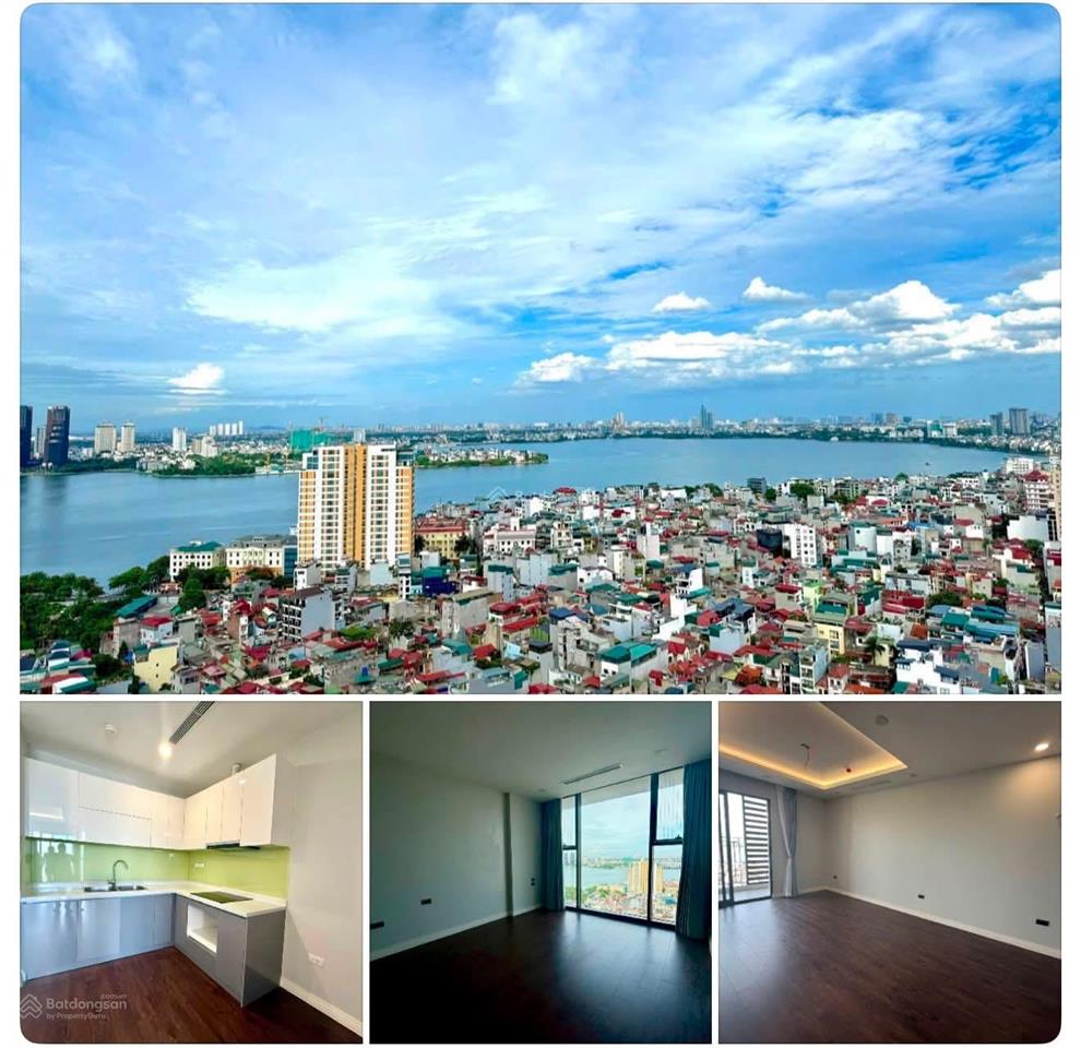 Căn hộ 2pn 2wc dt 73.2m2 ban công hướng đông, tầng cao view trọn hồ tây, nhà mới đã có sổ, ở luôn.