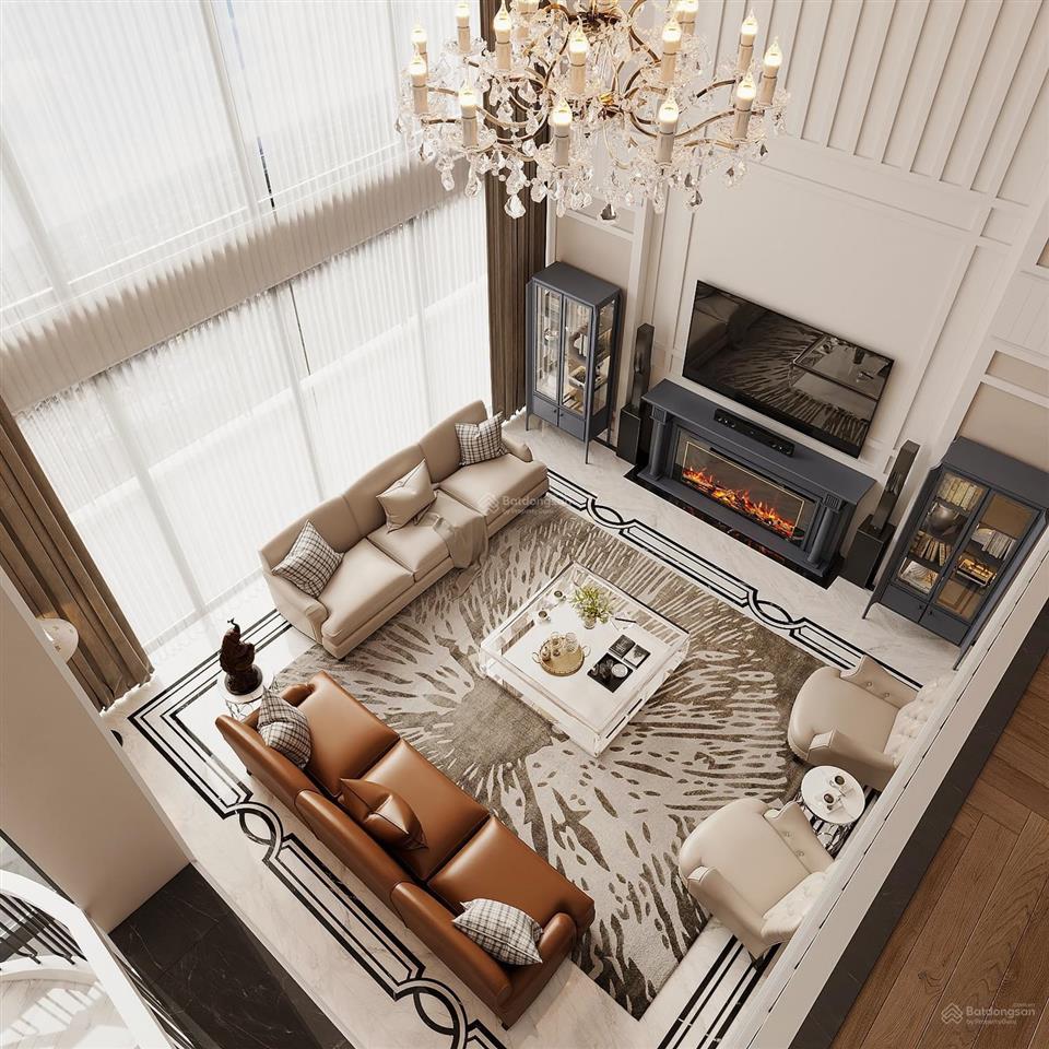 Duplex riêng dt 267m2 tk 5pn, 4wc tại heritage west lake t1 view trực diện hồ tây, sổ lâu dài