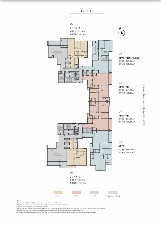 Bán căn hộ 4pn, 3wc, dt 180m2 tại heritage west lake, ban công đông nam view hồ tây, sổ lâu dài