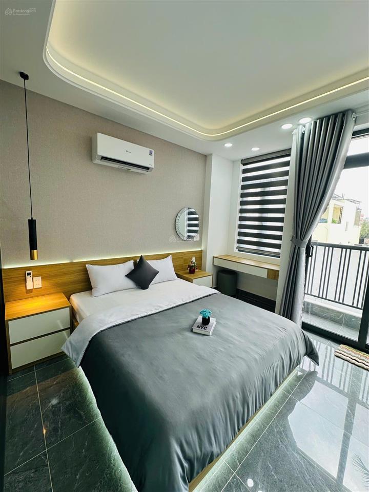 Nhà đẹp, phan văn hớn, q12  54m (5 tầng, 4pn), shr, hxh chỉ 7.35 tỷ (tl)