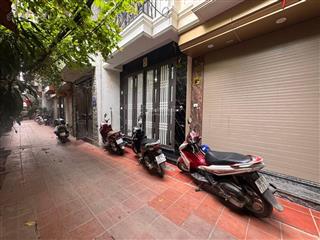 Bán nhà phân lô lĩnh nam, 40m2, ô tô đỗ cửa, tk 5 tầng nhà mới, tiện ích bạt ngàn, 20m ra phố.