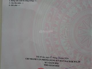 Chính chủ bán gấp 6m đất mặt tiền quốc lộ 14, giá 330tr/m, thổ cư 100%, xã nhân cơ, lâm đồng.