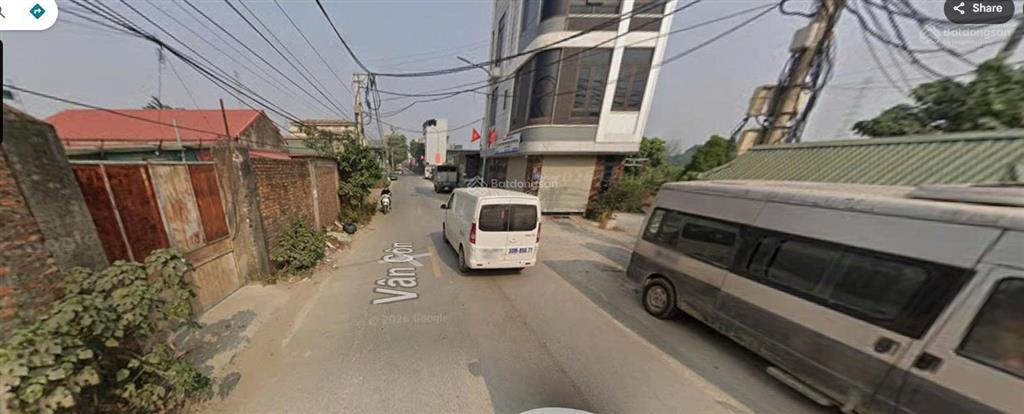 Bán mảnh đất nông nghiệp, đã có gcnqsd đất sử dụng đến 2063 mặt đường vân côn, hoài đức, hà nội