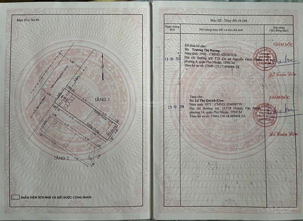 Cần bán gấp nhà nguyễn đình chiểu, phú nhuận, có thương lượng
