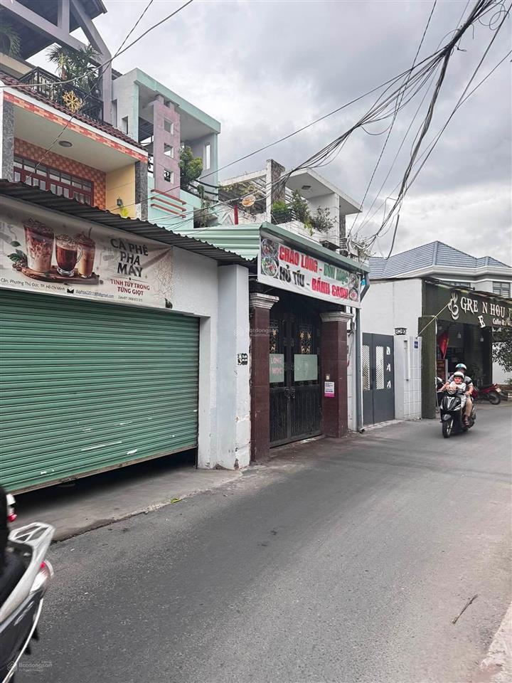 Hẻm thông 8m trải nhựa  kinh doanh sầm uất tại trường thọ  gần chợ thủ đức