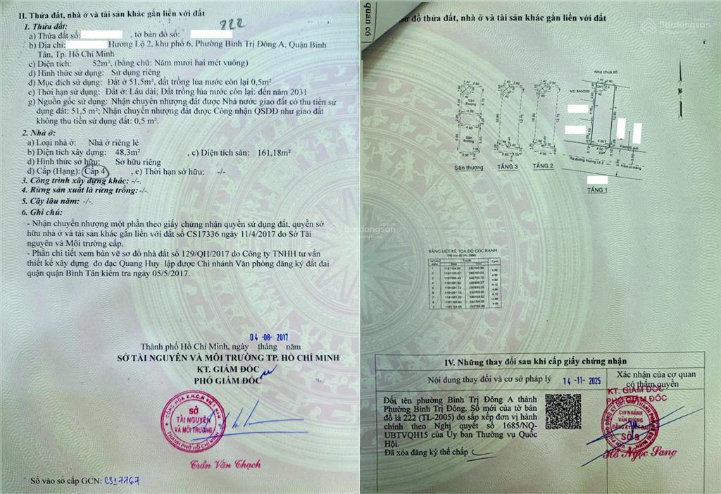 Nhà mới đẹp 4 tầng 4pn hẻm xe hơi 6m gần hương lộ 2. 6,5 tỷ
