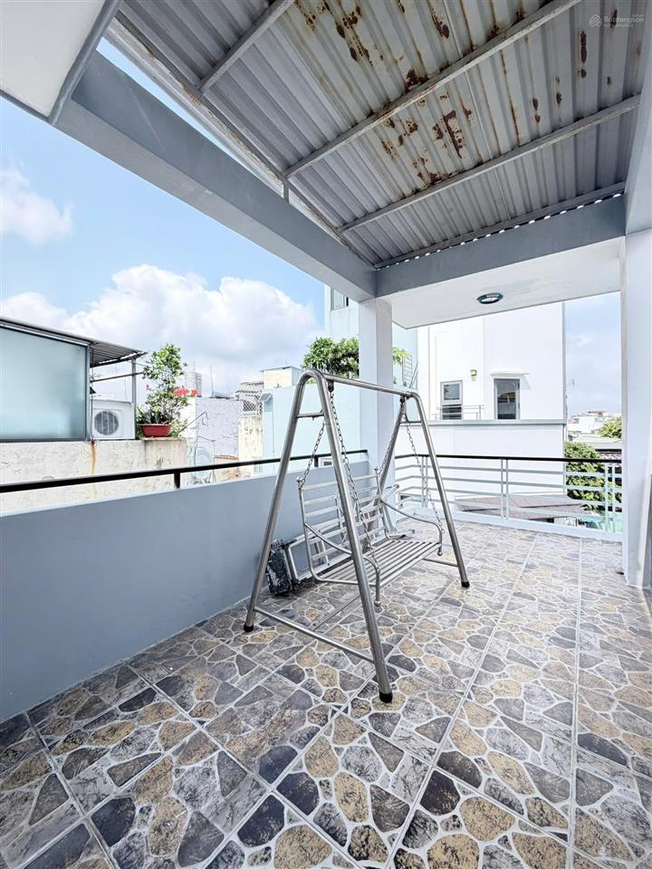 Cho thuê nhà 4 tầng  hẻm xe hơi  42m2  3pn  nơ trang long, bình thạnh  chỉ 12tr