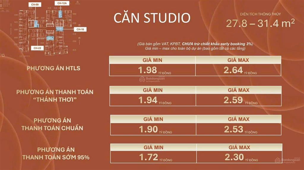 Booking 50tr có hoàn lại the camellia sơn trà căn hộ gần biển, kề núi sơn trà giá chỉ từ 1,98 tỷ