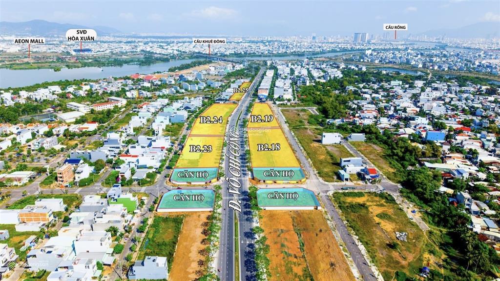 Đất nền võ chí công giá gốc từ cđt sun group chưa đến 5 tỷ booking giai đoạn 2