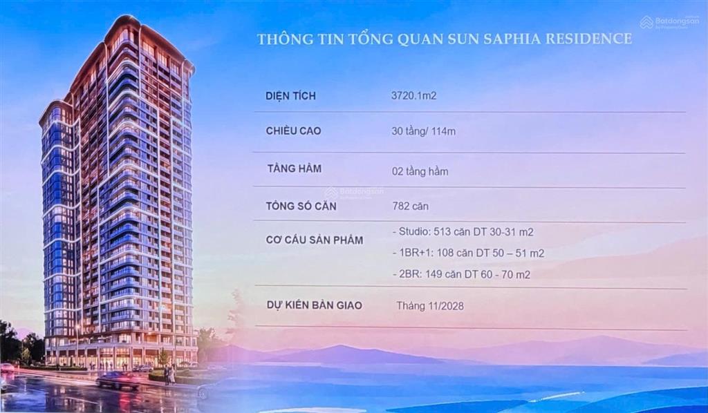 * sun saphia residence  dự án căn hộ mặt biển đầu tiên của sun group tại đà nẵng