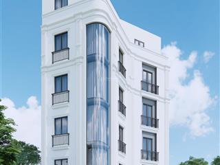 Bán toà căn hộ cho thuê lạc long quân, bưởi, tây hồ 81m2 góc 2 mặt đường thông cực đẹp 7t 25,3 tỷ