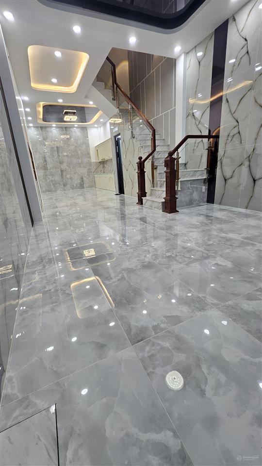 Nhà 4 tầng xây mới 100%, hẻm xe tải an dương vương q8 gần ngã 4 võ văn kiệt, shr. chỉ 7,2 tỷ ( tl )