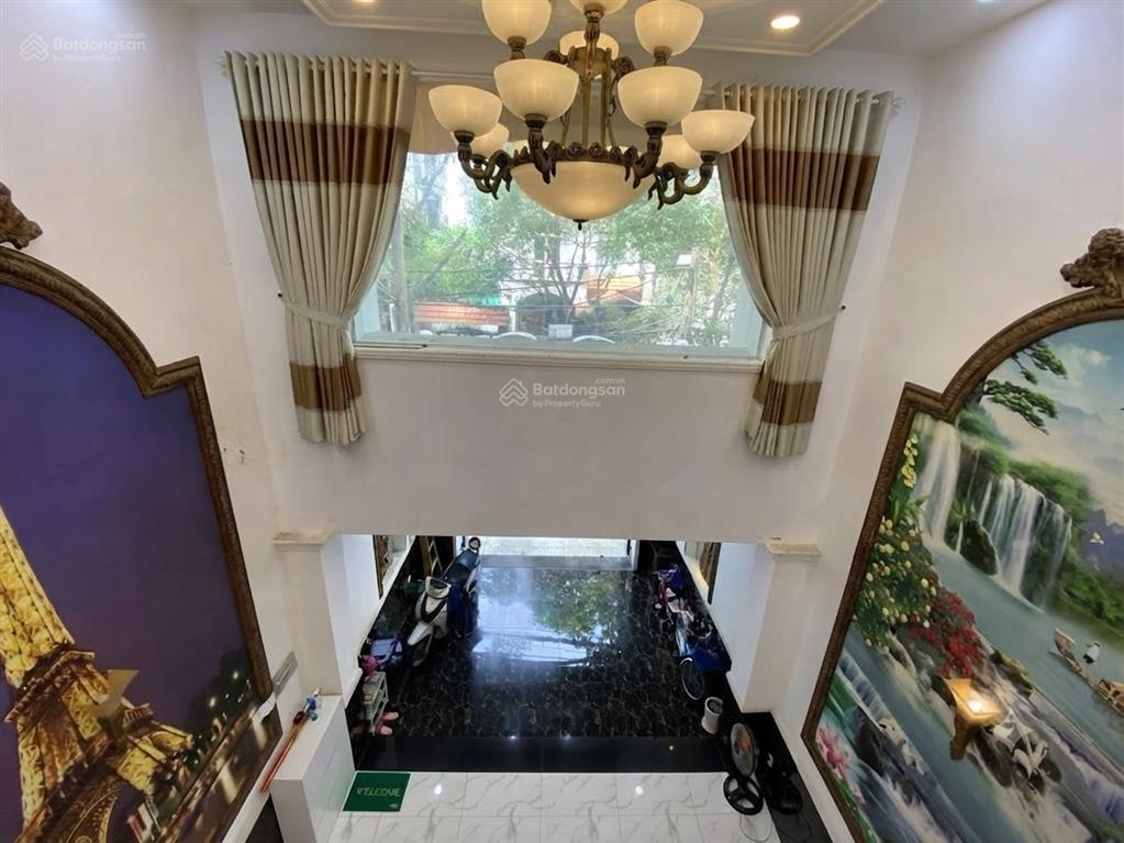 Nhà mặt phố 4 tầng, diện tích 100m2 ngang 5m, đường phú thuận, phường phú thuận, quận 7 giá 17.5 tỷ