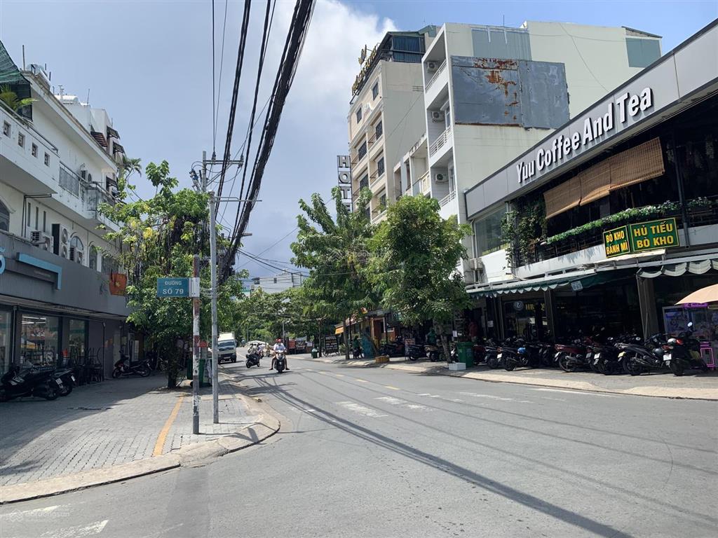 Bán nhà 3 tầng đường ô tô, diện tích 75m2, đường số 79, phường tân quy, quận 7, giá 11,99 tỷ